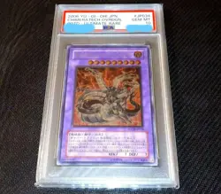 Yu Gi Oh Chimeratech Overdragon PSA10 Ultimate Rare Japan Collector Card - Image 1