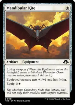 Mandibular Kite - Near Mint MTG Modern Horizons 3 - Image 1