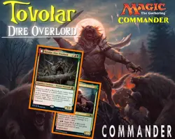 Tovolar, Dire Overlord Werewolf MTG EDH Commander Deck Gruul Wolf Tribal - Image 1