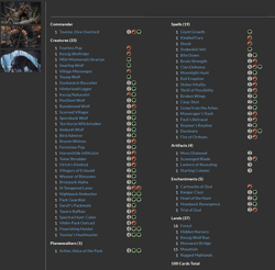 Tovolar, Dire Overlord Werewolf MTG EDH Commander Deck Gruul Wolf Tribal - Image 2