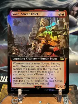 MTG | Vaan, Street Thief (Extended Art) [FINAL FANTASY] ✨FOIL✨ - Image 1