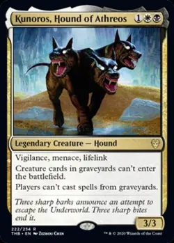 Kunoros, Hound of Athreos - Light Play MTG Theros Beyond Death - Image 1