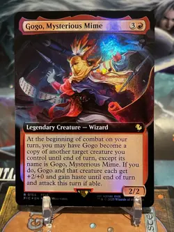 MTG | Gogo, Mysterious Mime (Extended Art) [FINAL FANTASY] ✨FOIL✨ - Image 1
