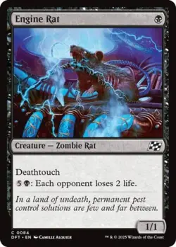 Engine Rat - Near Mint MTG Aetherdrift - Image 1
