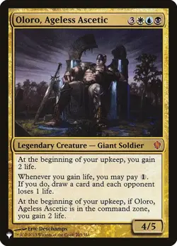 Oloro, Ageless Ascetic The List NM MTG - Image 1