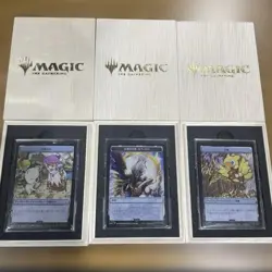 MTG Magic The Gathering Final Fantasy FF Stainless Token Sephiroth Festival r# - Image 1