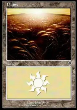 Plains (331) - Medium Play MTG Invasion - Image 1