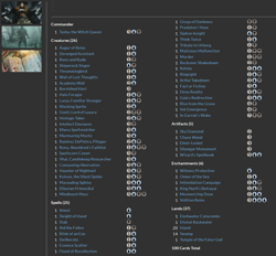 Tasha, the Witch Queen MTG EDH Commander Deck, Dimir Thieves! - Image 2