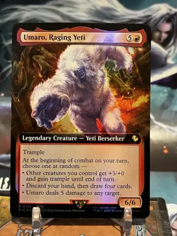 MTG | Umaro, Raging Yeti (Extended Art) [FINAL FANTASY] ✨FOIL✨ - Image 1