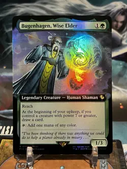 MTG | Bugenhagen, Wise Elder (Extended Art) [FINAL FANTASY] ✨FOIL✨ - Image 1