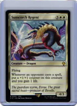 x1 Sunscorch Regent R MTG Commander: Final Fantasy M/NM, English - Image 1