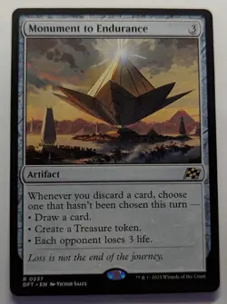 MONUMENT TO ENDURANCE - Final Fantasy MTG Magic: the Gathering - Image 1