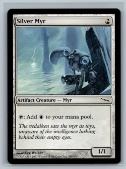 Magic The Gathering Mirrodin 4x Silver Myr #241/306 MTG TCG CCG Playset - Image 1