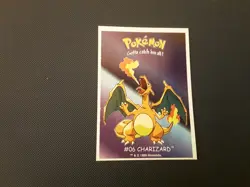 Pokemon Dunken Boomer Stikers Charizard 06 Charmeleon 05 Charmander 04 - Image 1