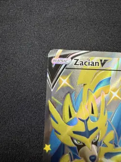 NM-Mint Zacian V (Shiny) - SWSH292 - SWSH Black Star Promos Pokemon SWSH Black S - Image 2
