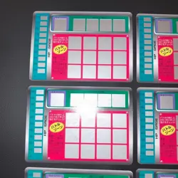 Pokemon Scratch Cards Collection Uncut Set of 9 Ultra Rare Excellent Condition - Image 3