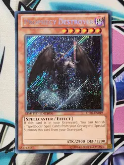 Prophecy Destroyer - Secret Rare Limited Edition CT09-EN019 - YuGiOh - Image 1