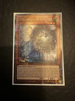 ELZETTE, AZAMINA OF THE WHITE FOREST QUARTER CENTURY RARE SUDA-EN008 YUGIOH! - Image 1