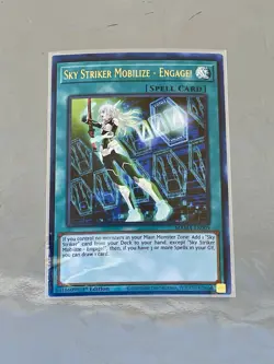 Sky Striker Mobilize - Engage! | MAMA-EN009 | MISPRINT | Ultra Rare | YuGiOh! - Image 1