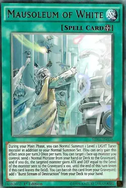 Mausoleum of White SHVI EN059 - YuGiOh Card - Rare -1ST EDITION - NM - Image 2