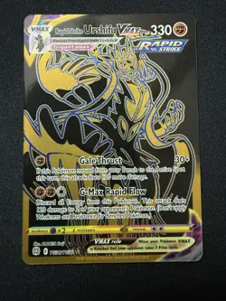 Rapid Strike Urshifu VMAX TG30/TG30 Secret Rare Brilliant Stars Pokemon Card NM - Image 1