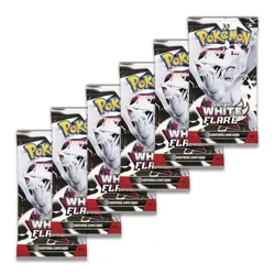 Pokemon Trading Card Game - Scarlet and Violet White Flare 6 Booster Pack Bundle - Image 3