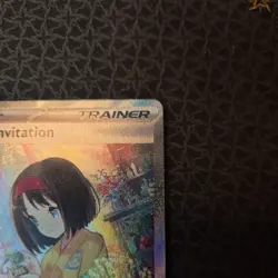Pokemon TCG Erika's Invitation Scarlet & Violet Holo Card 203/165 - Image 3