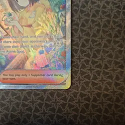 Pokemon TCG Erika's Invitation Scarlet & Violet Holo Card 203/165 - Image 4