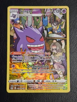 Gengar TG06/TG30 Full Art Holo Rare Lost Origin Pokemon Card TCG NM - Image 2