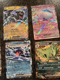 scarlet and violet era 20 ex card lot! pokemon TCG WHT MEW JTG BLK PAR PRE DIR - Image 3