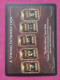 Magic The Gathering SHARDS OF ALARA BIRD SOLDIER token card MTG - Image 2