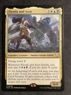 MTG Elenda and Azor, NM-Mint, (MOC #0006) Regular - Image 1