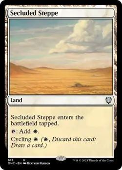 Secluded Steppe - Near Mint MTG Commander: Phyrexia: All Will Be One - Image 1