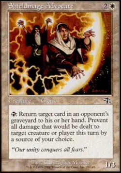Shieldmage Advocate - Medium Play MTG Judgment - Image 1