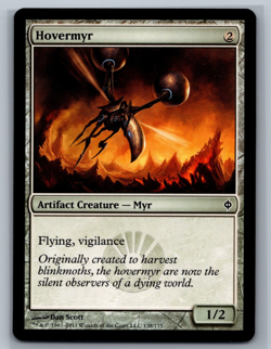 Magic The Gathering New Phyrexia 4x Hovermyr #138/175 MTG TCG CCG Playset - Image 1