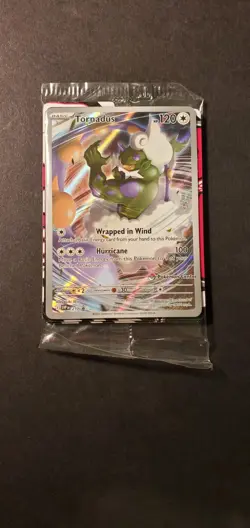 Tornadus | White Flare | SVP 210 | Pokemon Center Stamped | Sealed Promo - Image 1