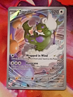 Tornadus | White Flare | SVP 210 | Pokemon Center Stamped | Sealed Promo - Image 1