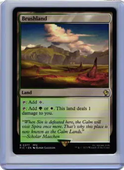 Brushland R MTG Commander: Final Fantasy M/NM, English - Image 1