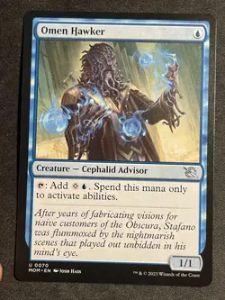 MTG Omen Hawker, NM-Mint, (MOM #0070) Regular - Image 1
