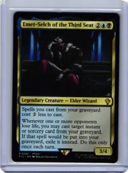 x1 Emet-Selch of the Third Seat R MTG Commander: Final Fantasy M/NM, English - Image 1