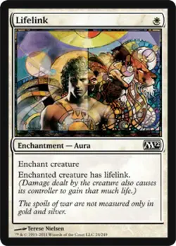 Lifelink - Medium Play MTG Magic 2012 Core Set - Image 1