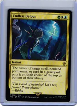 MTG Magic the Gathering Endless Detour (324/801) Final Fantasy Commander NM - Image 1