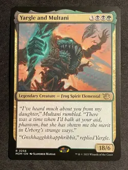 MTG Yargle and Multani, NM-Mint, (MOM #0256) Regular - Image 1