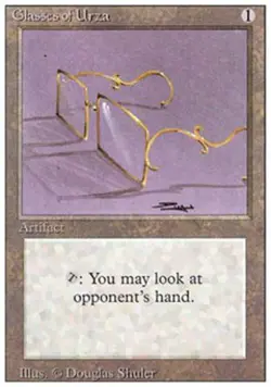 Glasses of Urza - Light Play MTG Revised - Image 1