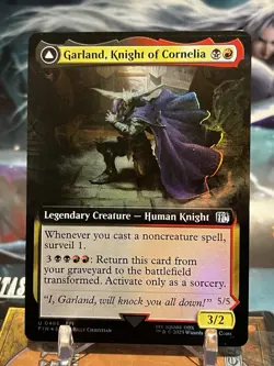 MTG | Garland, Knight of Cornelia (Extended Art) [FINAL FANTASY] ✨FOIL✨ - Image 1