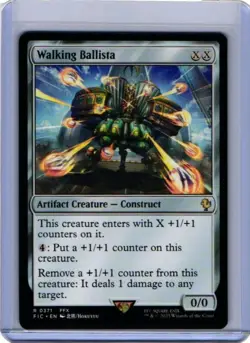 x1 Walking Ballista R MTG Commander: Final Fantasy M/NM, English - Image 1