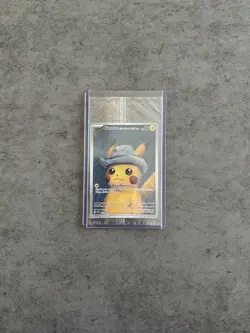 Van Gogh Pikachu With Grey Felt Hat SVP 2023 Pokemon Promo Card Sealed 226 - Image 1