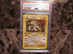 3 Pokemon 1999 Jungle ,Kabutops,Flareon,Jolteon -ALL 1st Ed Holo-PSA 6,6,7 - Image 2