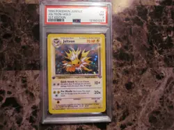 3 Pokemon 1999 Jungle ,Kabutops,Flareon,Jolteon -ALL 1st Ed Holo-PSA 6,6,7 - Image 4