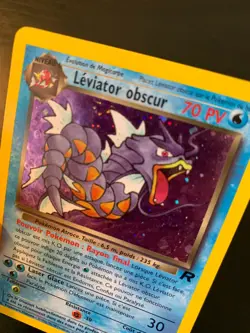 Carte Pokemon : Leviator Obscur 8/82 Team Rocket Wizards Francaise - Image 2